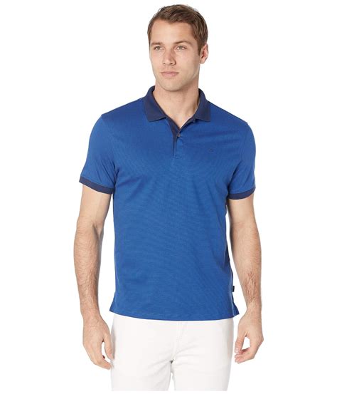 Amazon.com: Calvin Klein Liquid Touch Polo Shirts For Men.